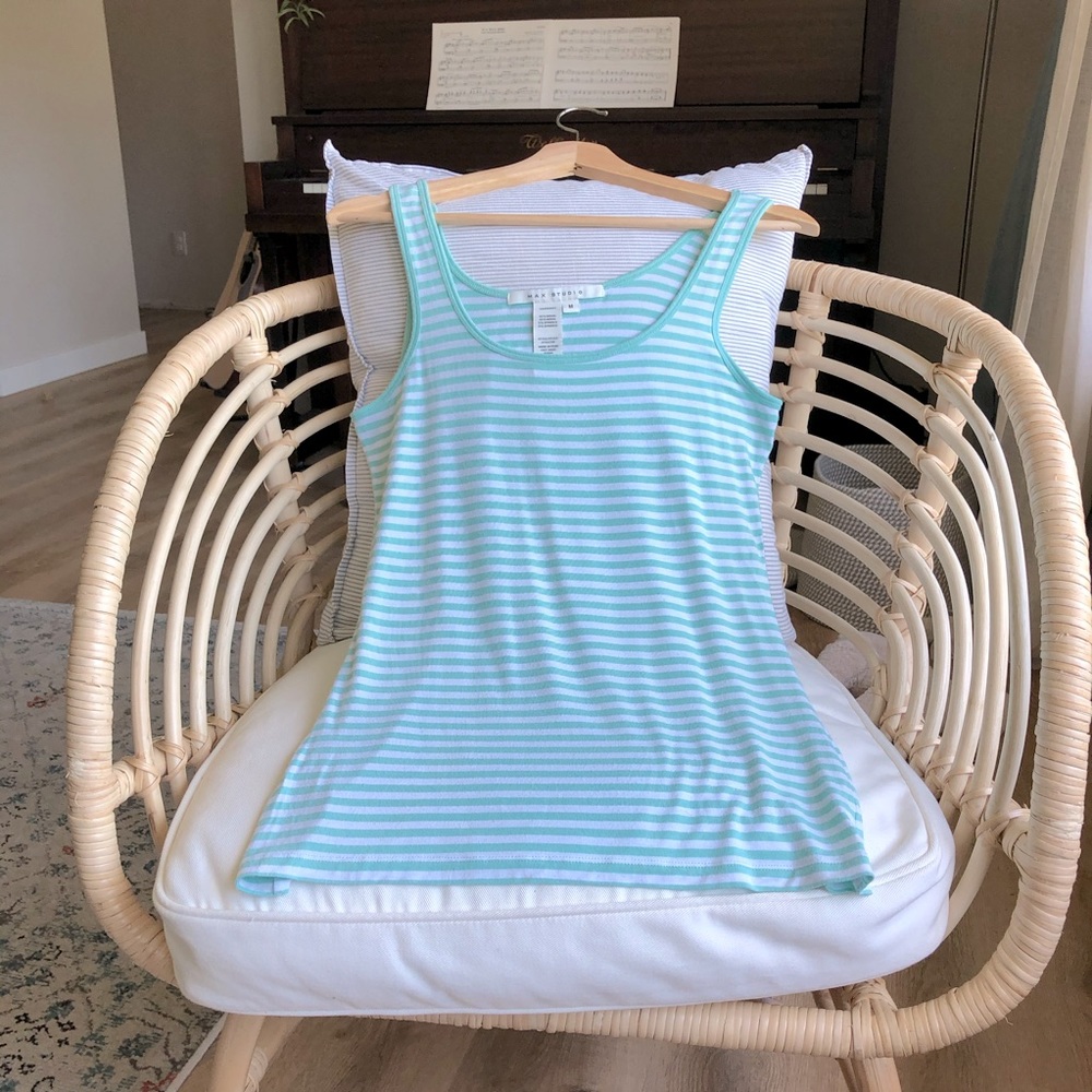 Buttery soft striped tank